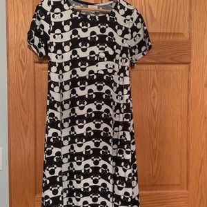 Lularoe carly Minnie Mouse Disney dress small
